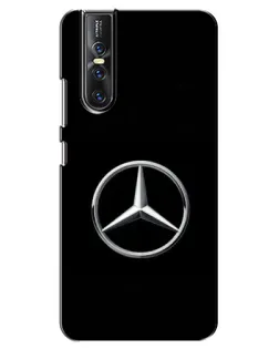 Чехол для Vivo V15 Pro с картинкой «Mercedes классический лого»