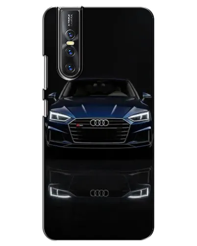 Чехол для Vivo V15 Pro с картинкой «Audi — ночное отражение»