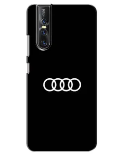 Чехол для Vivo V15 Pro с картинкой «Audi White Logo»