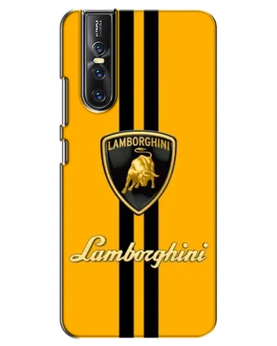 Чехол для Vivo V15 Pro с картинкой «Lamborghini Stripe желтый» Чехол для Vivo V15 Pro с картинкой «Lamborghini Stripe желтый»