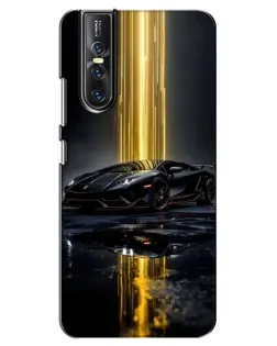 Чехол для Vivo V15 Pro с картинкой «Ночной Lamborghini драйв»
