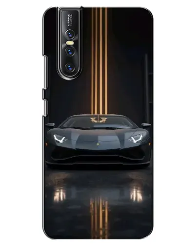 Чехол для Vivo V15 Pro с картинкой «Lamborghini золотые линии» Чехол для Vivo V15 Pro с картинкой «Lamborghini золотые линии»