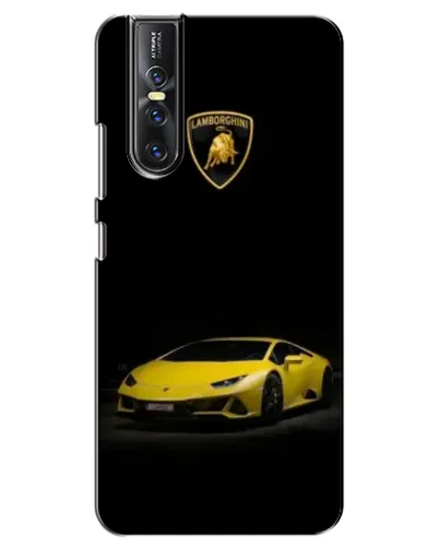 Чехол для Vivo V15 Pro с картинкой «Lamborghini желтый акцент» Чехол для Vivo V15 Pro с картинкой «Lamborghini желтый акцент»