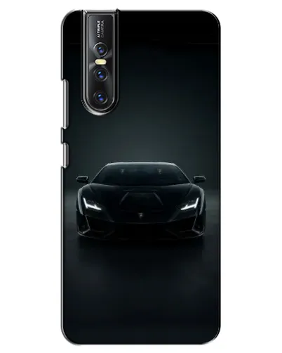 Чехол для Vivo V15 Pro с картинкой «Черный Lamborghini Aventador» Чехол для Vivo V15 Pro с картинкой «Черный Lamborghini Aventador»