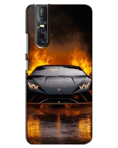 Чехол для Vivo V15 Pro с картинкой «Lamborghini в огне» Чехол для Vivo V15 Pro с картинкой «Lamborghini в огне»