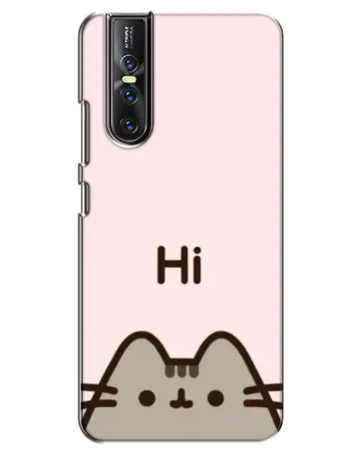 Чехол для Vivo V15 Pro с картинкой «Пушин говорит Hi»