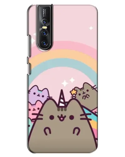 Чехол для Vivo V15 Pro с картинкой «Единорог Pusheen»