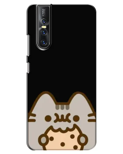 Чехол для Vivo V15 Pro с картинкой «Пушин на черном»