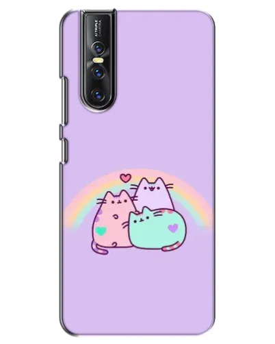 Чехол для Vivo V15 Pro с картинкой «Радужные Пушины»