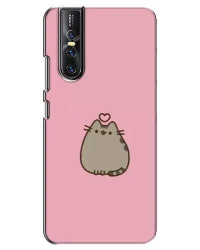 Чехол для Vivo V15 Pro с картинкой «Pusheen сердце»