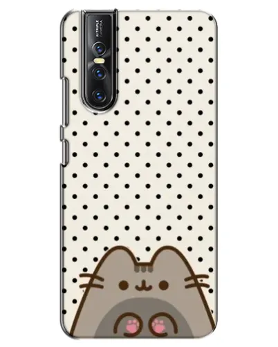 Чехол для Vivo V15 Pro с картинкой «Пушин в горошек»