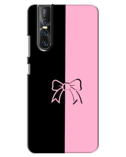 Чехол для Vivo V15 Pro с картинкой «Половинки банта»