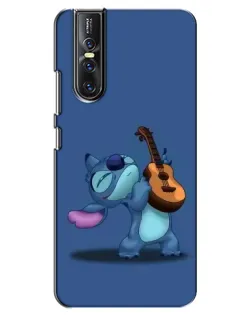 Чехол для Vivo V15 Pro с картинкой «Стич с укулеле»
