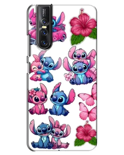 Чехол для Vivo V15 Pro с картинкой «Стикеры Stitch и Angel» Чехол для Vivo V15 Pro с картинкой «Стикеры Stitch и Angel»