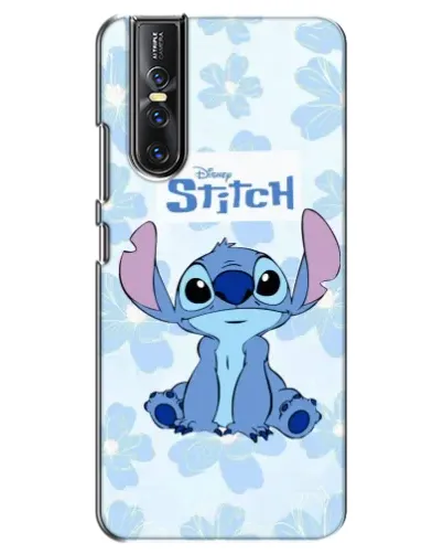 Чехол для Vivo V15 Pro с картинкой «Stitch среди цветов» Чехол для Vivo V15 Pro с картинкой «Stitch среди цветов»