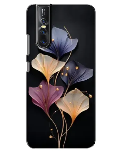 Чехол для Vivo V15 Pro с картинкой «Лиловые цветы грации»