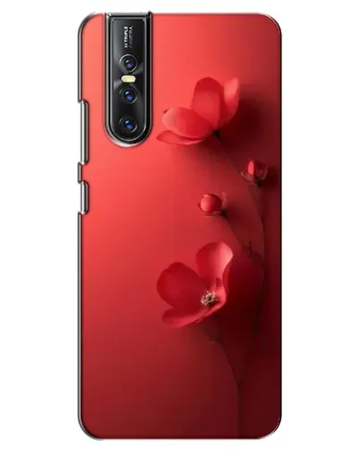 Чехол для Vivo V15 Pro с картинкой «Маковые соцветия»