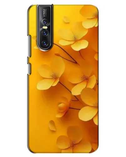 Чехол для Vivo V15 Pro с картинкой «Золотые лепестки»