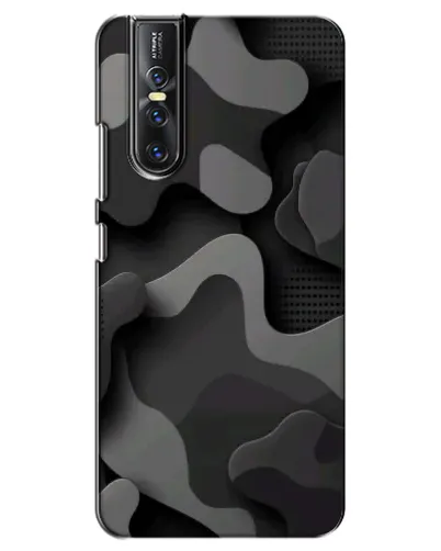 Чехол для Vivo V15 Pro с картинкой «Темный абстрактный камуфляж» Чехол для Vivo V15 Pro с картинкой «Темный абстрактный камуфляж»