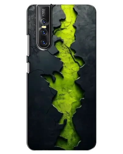 Чехол для Vivo V15 Pro с картинкой «Салатовый разлом скалы» Чехол для Vivo V15 Pro с картинкой «Салатовый разлом скалы»