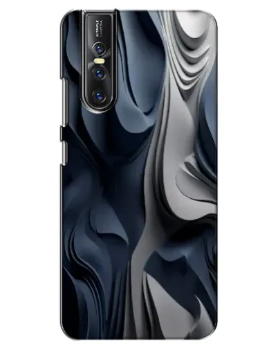 Чехол для Vivo V15 Pro с картинкой «Объемные синие складки» Чехол для Vivo V15 Pro с картинкой «Объемные синие складки»