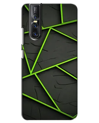 Чехол для Vivo V15 Pro с картинкой «Зеленые геометрические линии» Чехол для Vivo V15 Pro с картинкой «Зеленые геометрические линии»