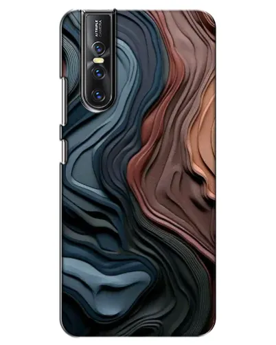 Чехол для Vivo V15 Pro с картинкой «Цветные волны каньона» Чехол для Vivo V15 Pro с картинкой «Цветные волны каньона»