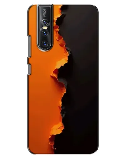 Чехол для Vivo V15 Pro с картинкой «Оранжевый разлом» Чехол для Vivo V15 Pro с картинкой «Оранжевый разлом»