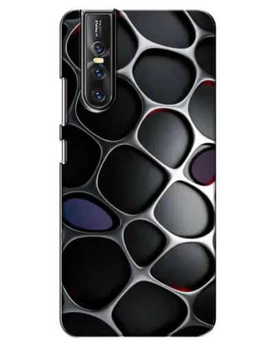 Чехол для Vivo V15 Pro с картинкой «Объемная темная решетка» Чехол для Vivo V15 Pro с картинкой «Объемная темная решетка»