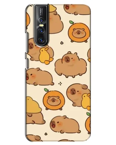 Чехол для Vivo V15 Pro с картинкой «Капибары с апельсинами» Чехол для Vivo V15 Pro с картинкой «Капибары с апельсинами»