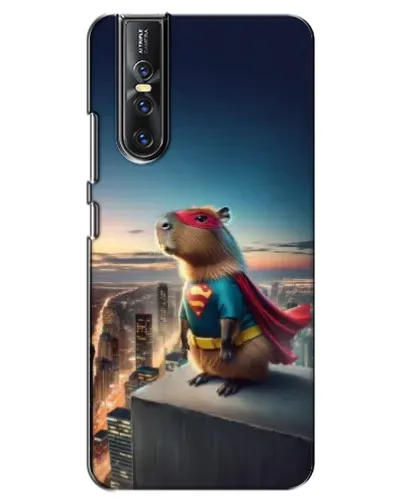 Чехол для Vivo V15 Pro с картинкой «Капи-мен супергерой» Чехол для Vivo V15 Pro с картинкой «Капи-мен супергерой»