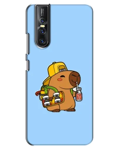 Чехол для Vivo V15 Pro с картинкой «Капибара на скейте» Чехол для Vivo V15 Pro с картинкой «Капибара на скейте»