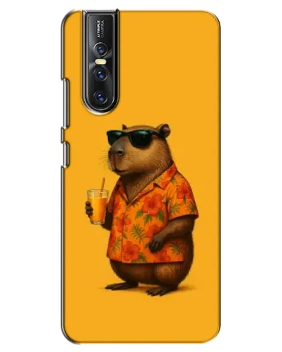 Чехол для Vivo V15 Pro с картинкой «Капибара на отдыхе» Чехол для Vivo V15 Pro с картинкой «Капибара на отдыхе»