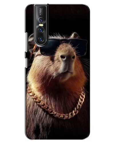 Чехол для Vivo V15 Pro с картинкой «Капибара золотая цепь» Чехол для Vivo V15 Pro с картинкой «Капибара золотая цепь»
