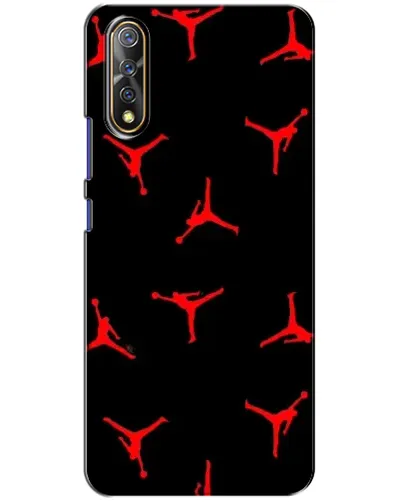 Чохол для Vivo V17 Neo з картинкою «Jordan Red Pattern» Чохол для Vivo V17 Neo з картинкою «Jordan Red Pattern»