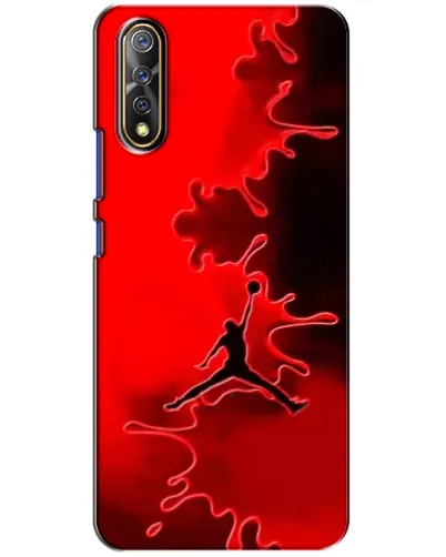 Чохол для Vivo V17 Neo з картинкою «Jordan Red Smoke» Чохол для Vivo V17 Neo з картинкою «Jordan Red Smoke»