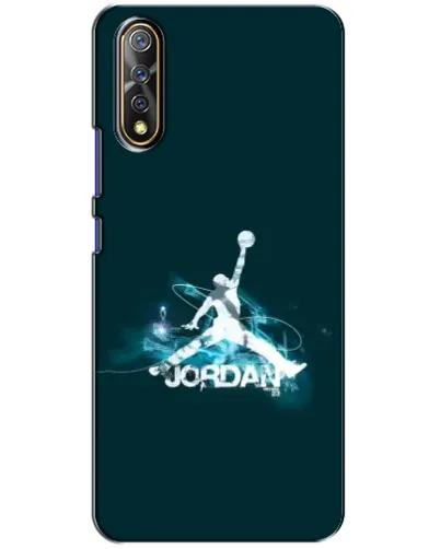 Чохол для Vivo V17 Neo з картинкою «Jordan Blue Fire» Чохол для Vivo V17 Neo з картинкою «Jordan Blue Fire»