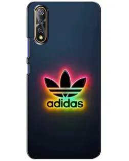 Чехол для Vivo V17 Neo с картинкой «Неоновый Adidas»