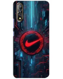 Чохол для Vivo V17 Neo з картинкою «Техногенний стиль Nike»