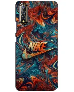 Чохол для Vivo V17 Neo з картинкою «Nike в абстракції»