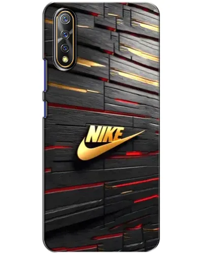 Чохол для Vivo V17 Neo з картинкою «Золотий Nike на металі» Чохол для Vivo V17 Neo з картинкою «Золотий Nike на металі»