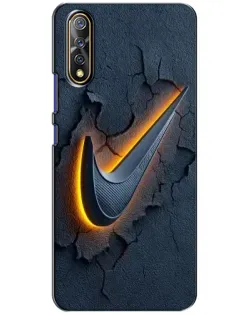 Чохол для Vivo V17 Neo з картинкою «Об'ємний логотип Найк»