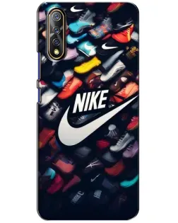 Чохол для Vivo V17 Neo з картинкою «Колекція кросівок Nike»