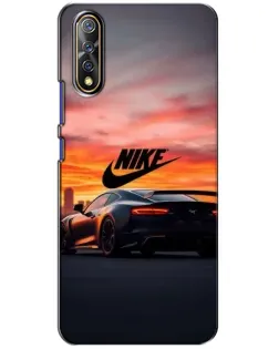 Чохол для Vivo V17 Neo з картинкою «Nike та суперкар»