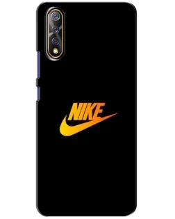 Чохол для Vivo V17 Neo з картинкою «Золотий логотип Nike»
