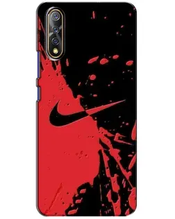 Чехол для Vivo V17 Neo с картинкой «Красные брызги Nike» Чехол для Vivo V17 Neo с картинкой «Красные брызги Nike»