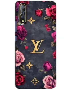 Чехол для Vivo V17 Neo с картинкой «Цветочный Louis Vuitton»