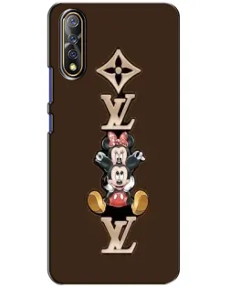 Чехол для Vivo V17 Neo с картинкой «LV и Микки Маус»