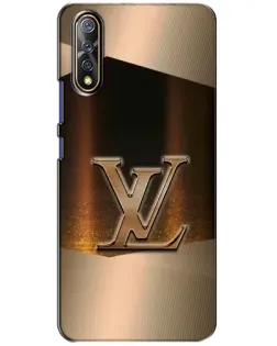 Чехол для Vivo V17 Neo с картинкой «LV — золотое сияние»