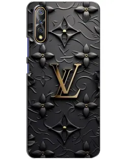 Чехол для Vivo V17 Neo с картинкой «Кожаная текстура LV»